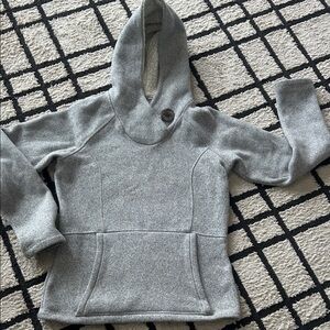 Koppen Cozy Gray Hooded Sweatshirt Small